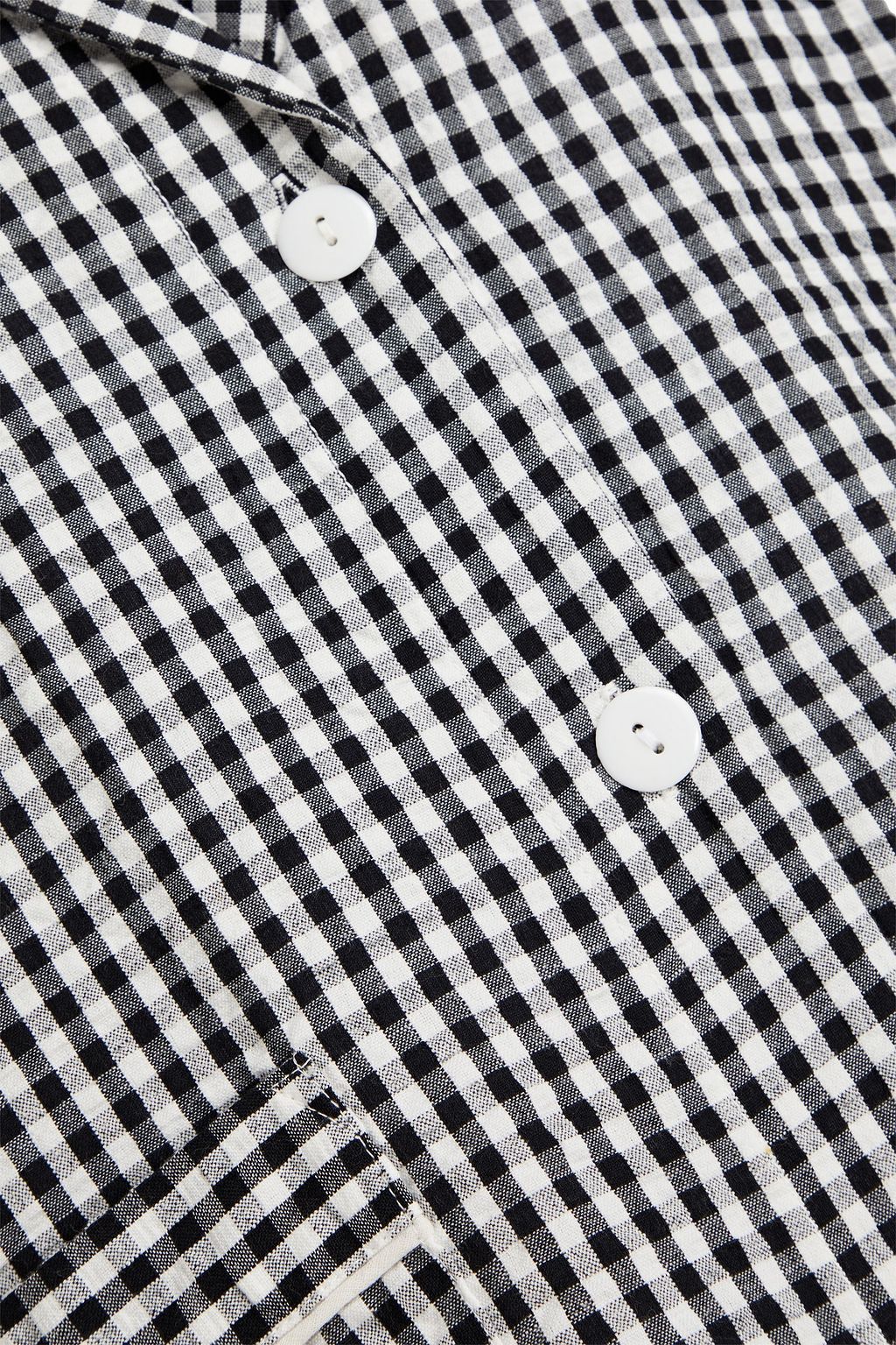 STELLA NOVA Viga Joe gingham cotton shirt
