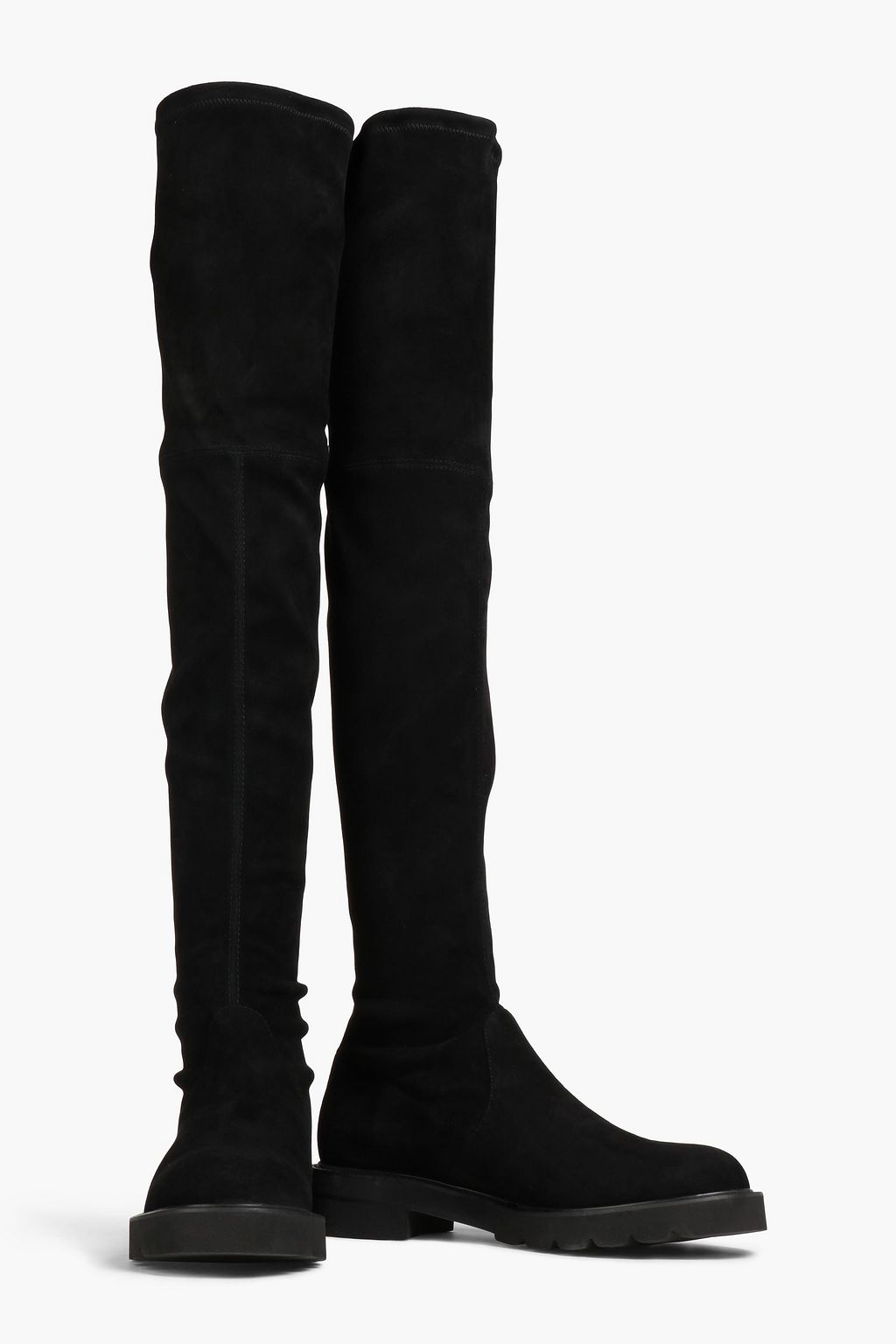 STUART WEITZMAN Suede thigh boots