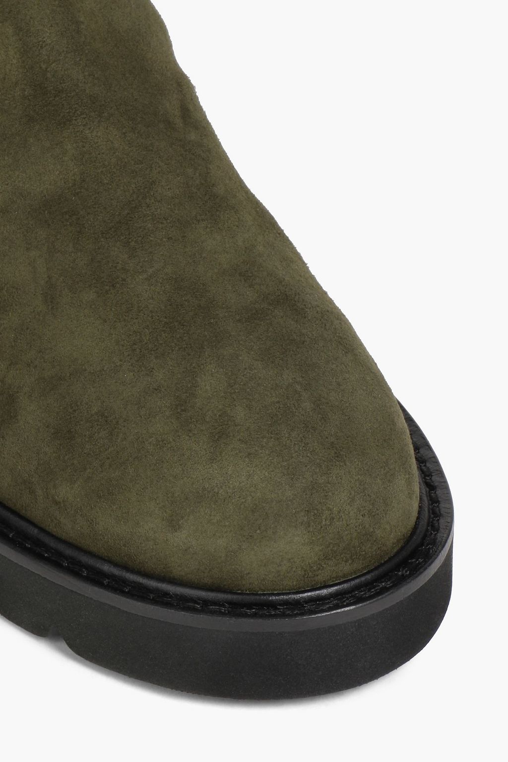 STUART WEITZMAN Overknees aus Veloursleder