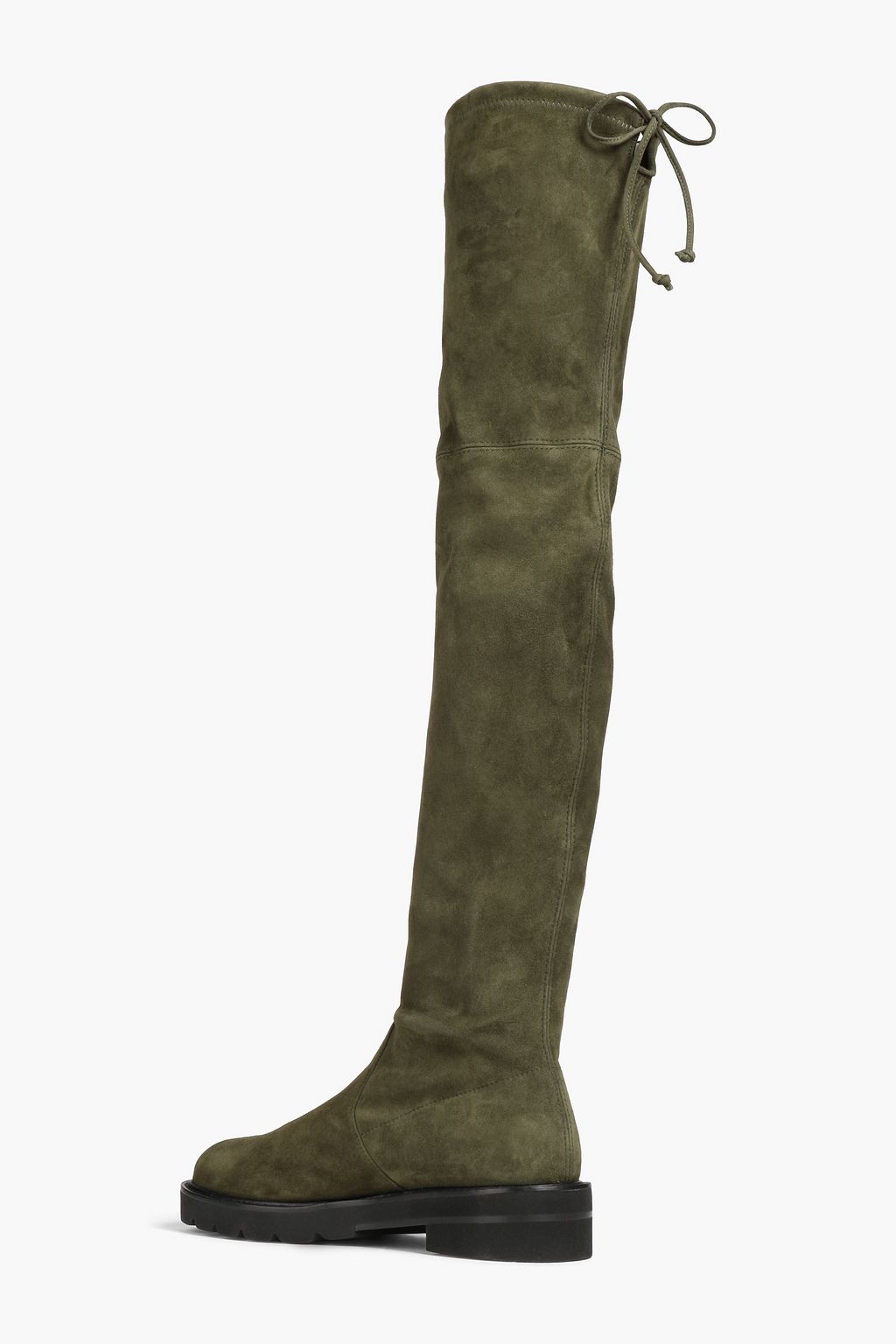 STUART WEITZMAN Overknees aus Veloursleder