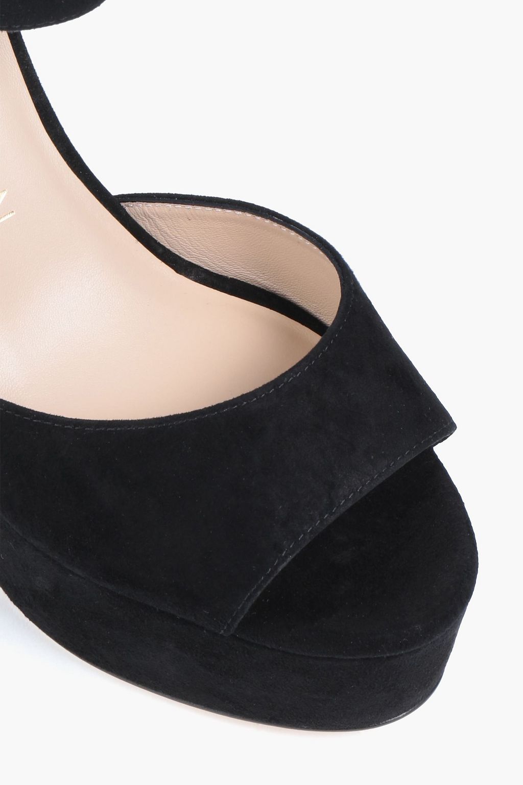 STUART WEITZMAN Ryder suede platform sandals