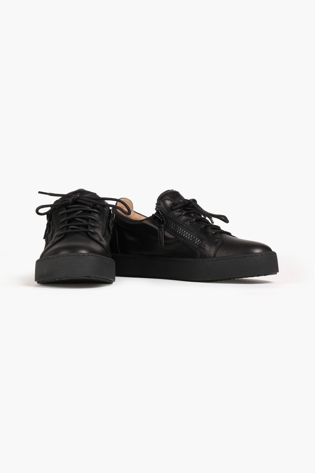 GIUSEPPE ZANOTTI Leather sneakers