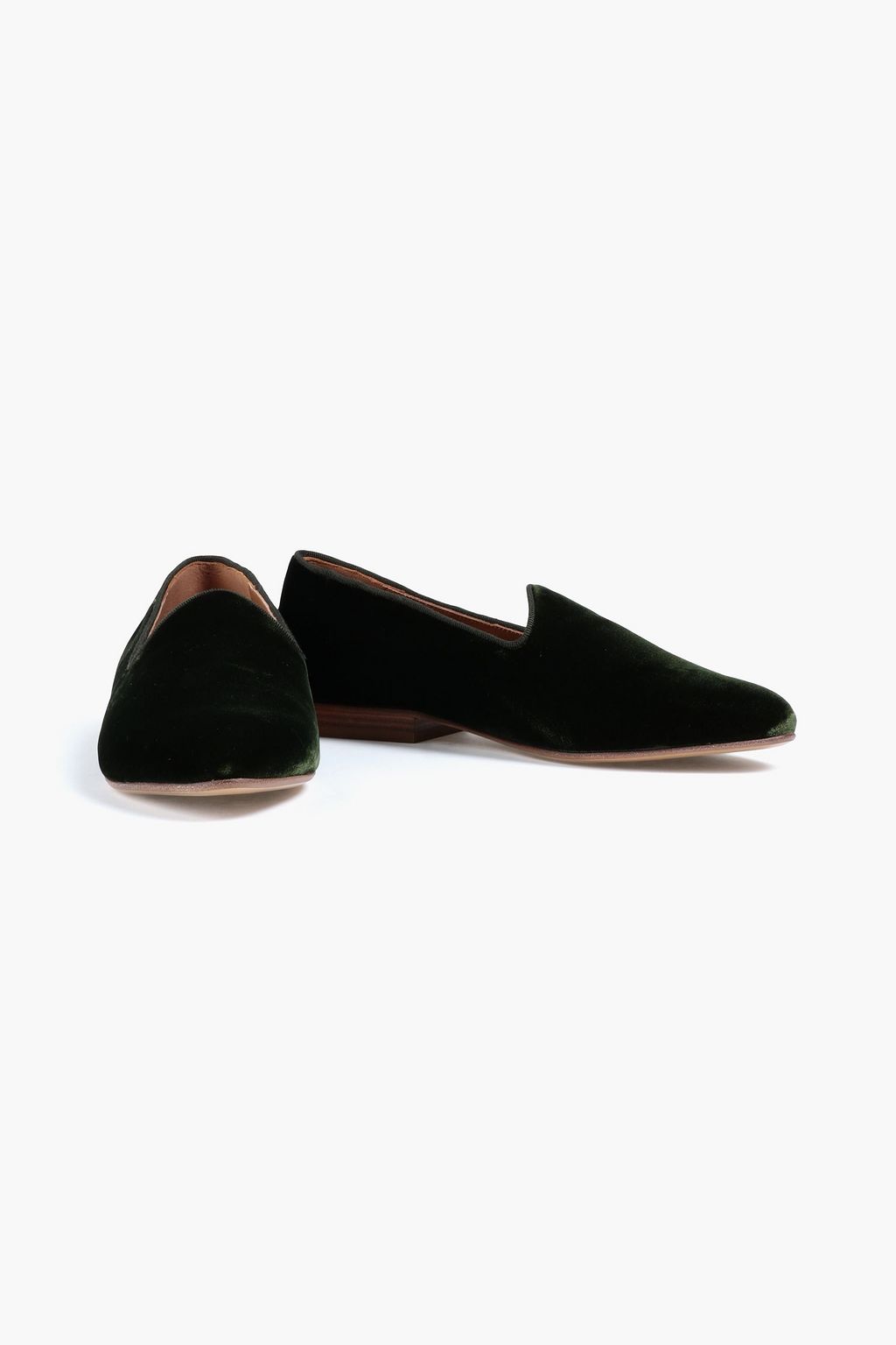 LE MONDE BERYL Velvet loafers THE
