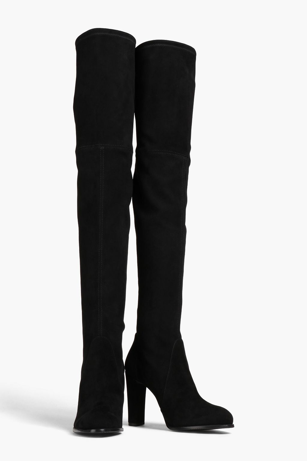 STUART WEITZMAN Suede thigh boots