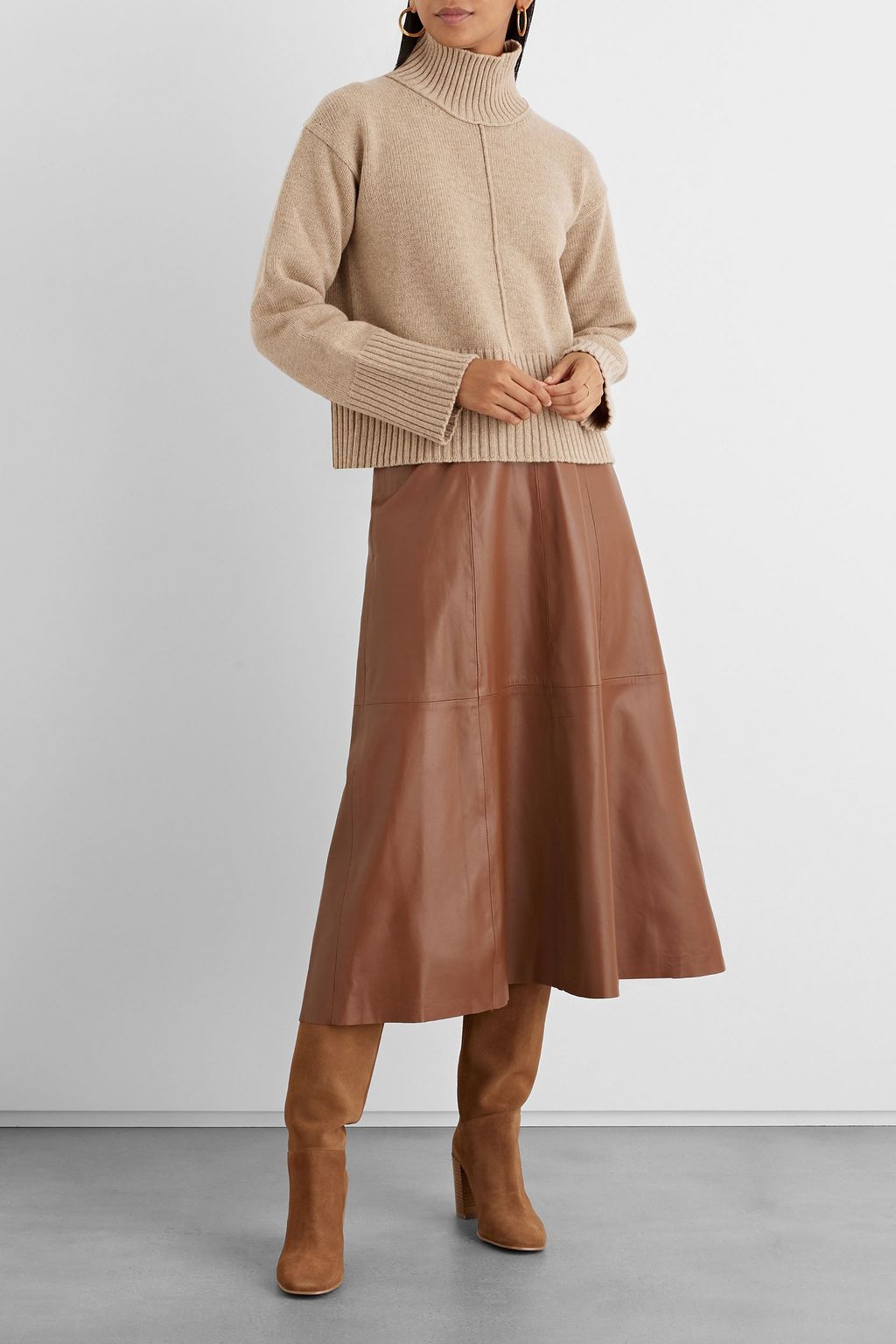 IRIS & INK Parker suede knee boots