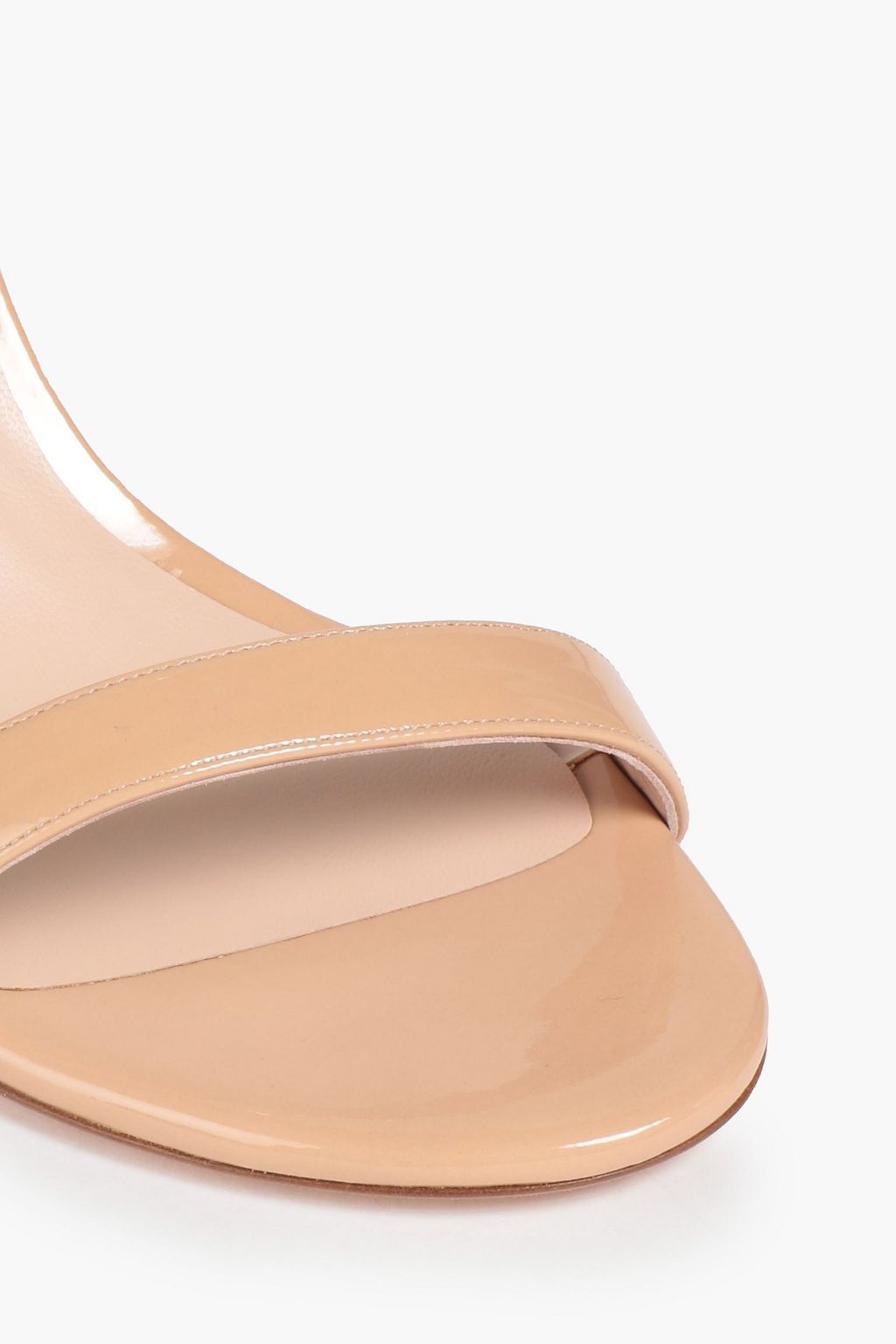 STUART WEITZMAN Patent-leather sandals