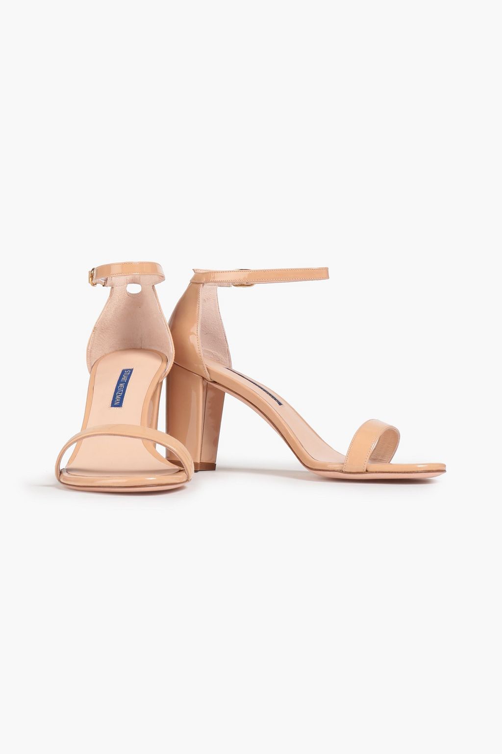 STUART WEITZMAN Patent-leather sandals