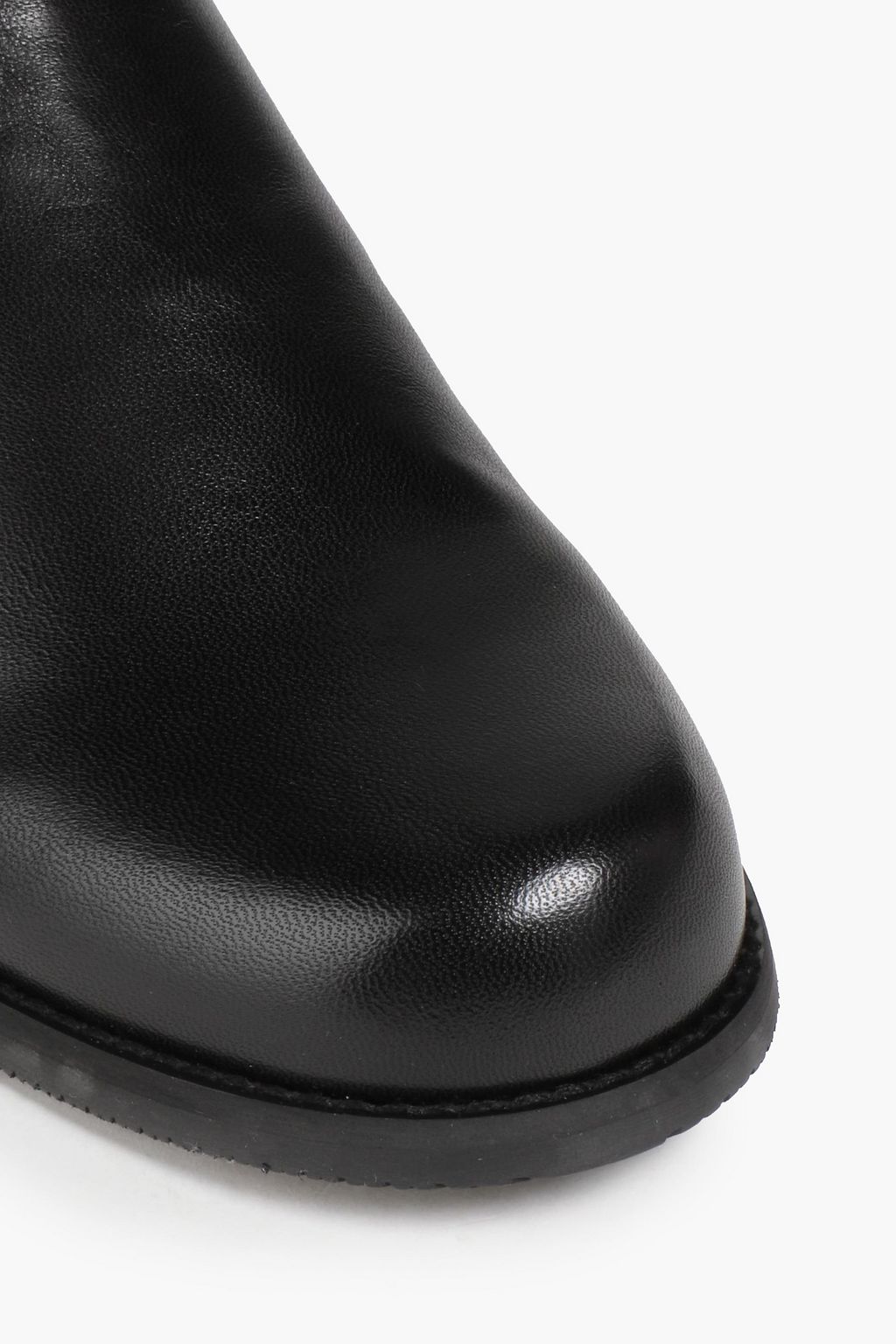STUART WEITZMAN 5050 kniehohe Stiefel aus Neopren und Leder
