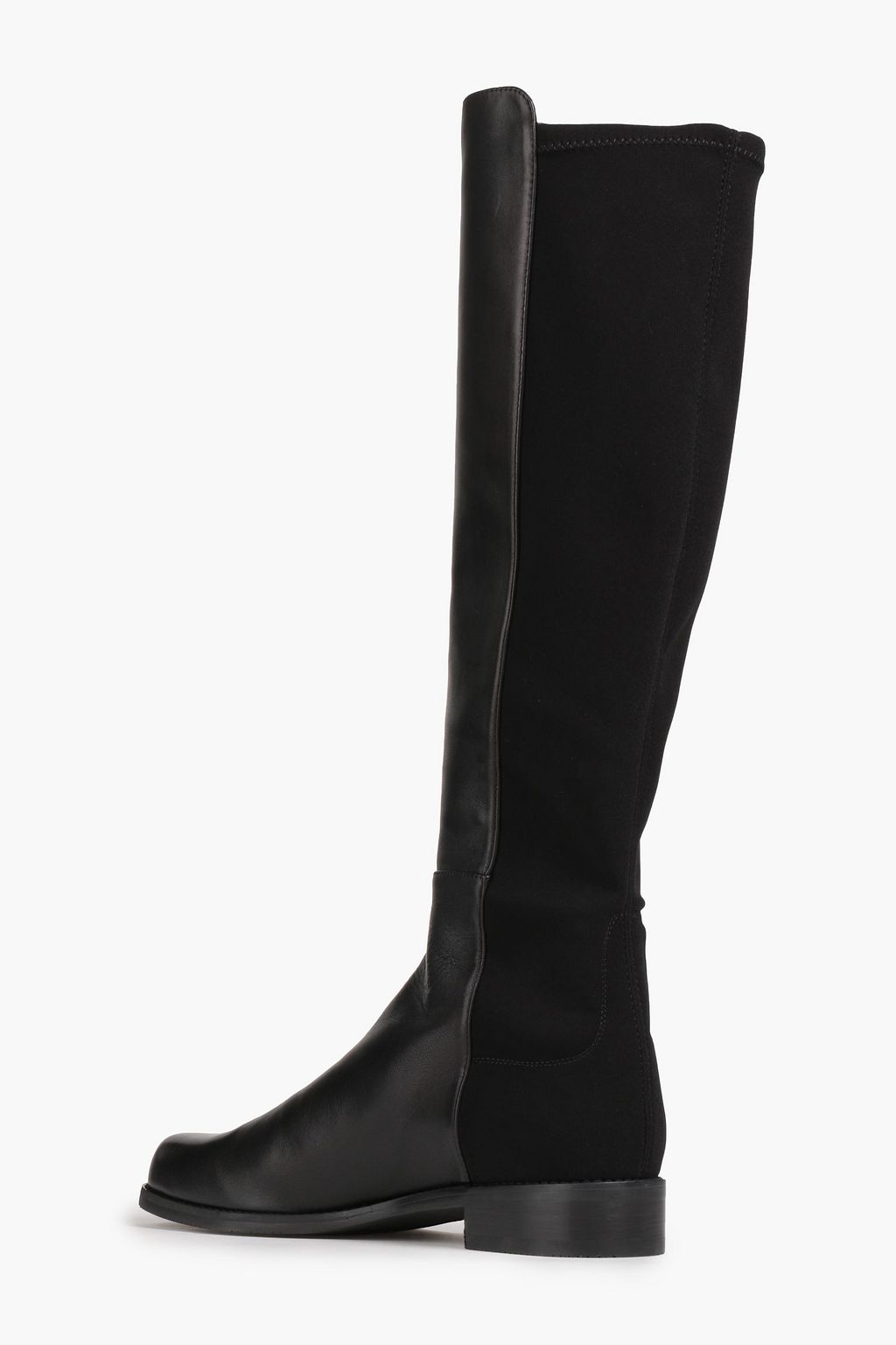 STUART WEITZMAN 5050 kniehohe Stiefel aus Neopren und Leder