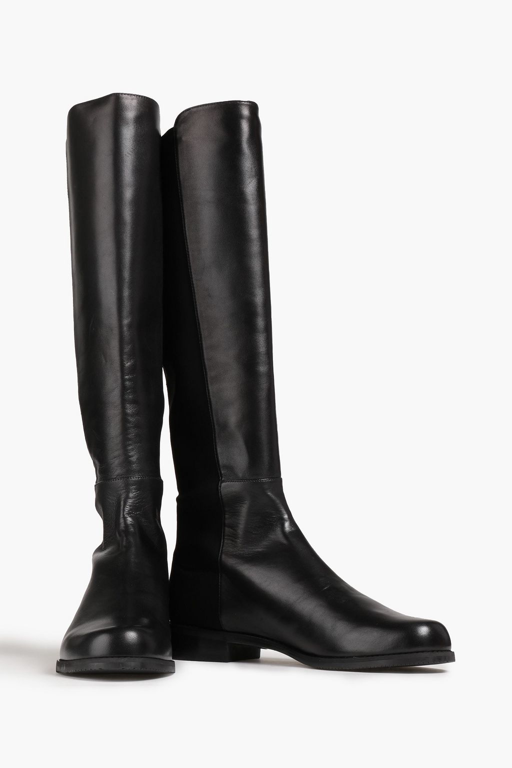 STUART WEITZMAN 5050 kniehohe Stiefel aus Neopren und Leder