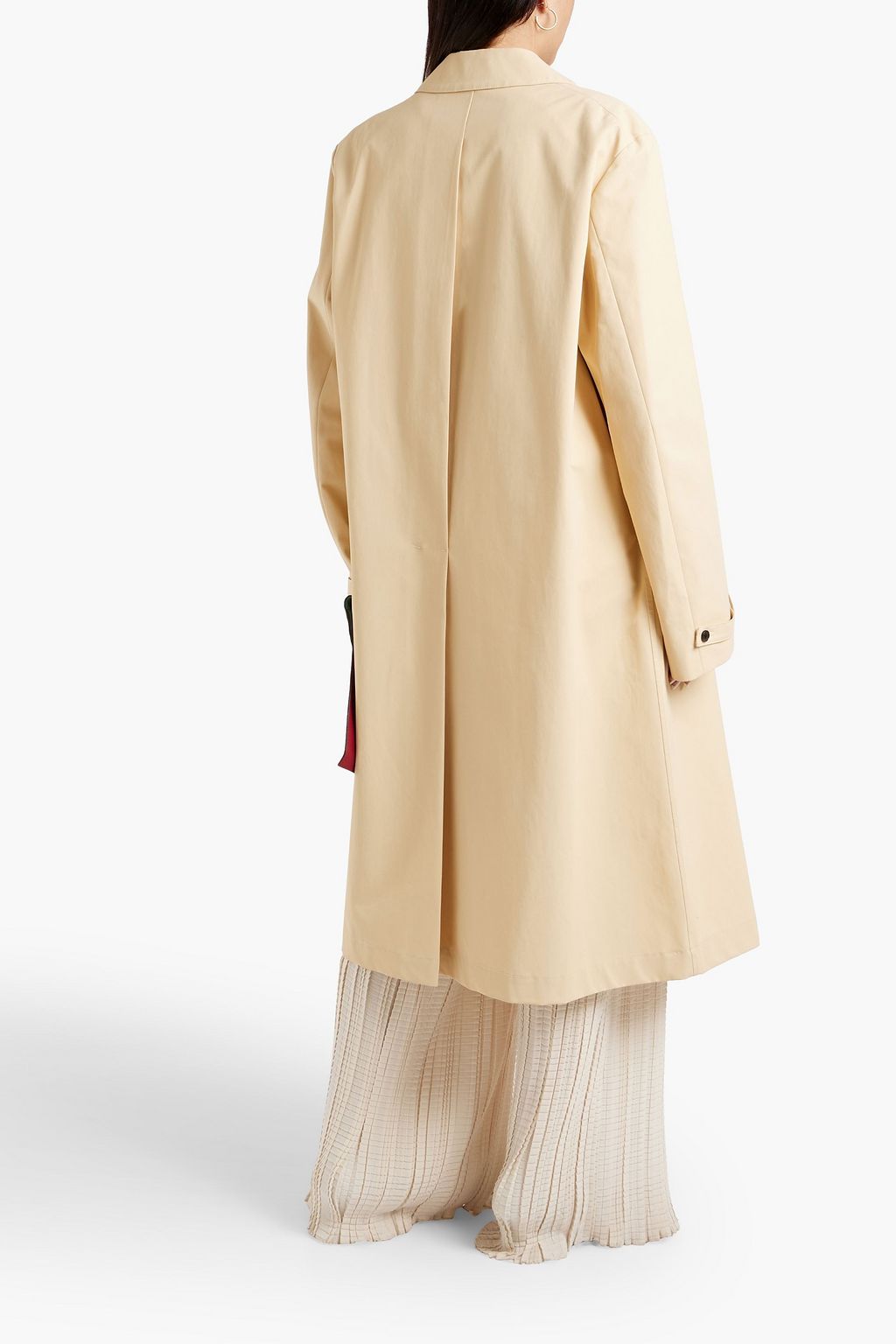 JIL SANDER Cotton trench coat