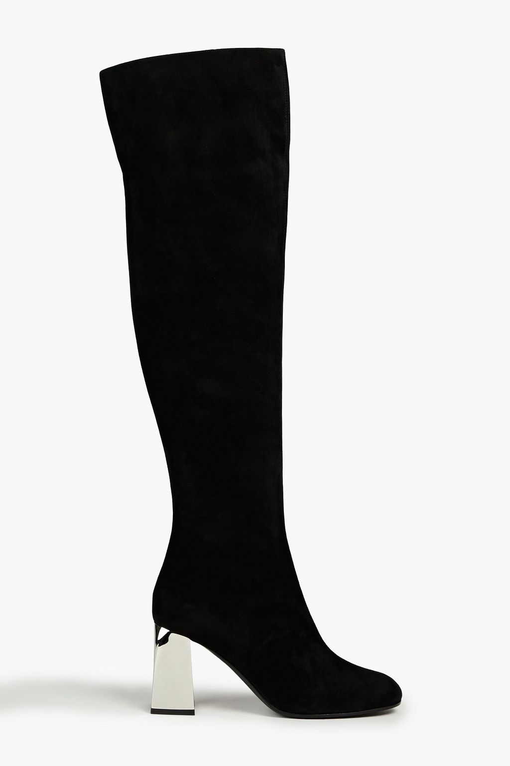 ZANOTTI Suede over-the-knee boots | up to 70% off | OUTNET