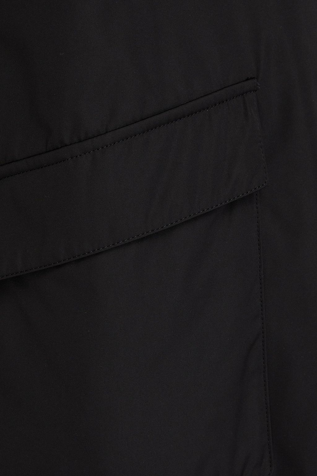 CANALI Convertible two-tone shell hooded parka
