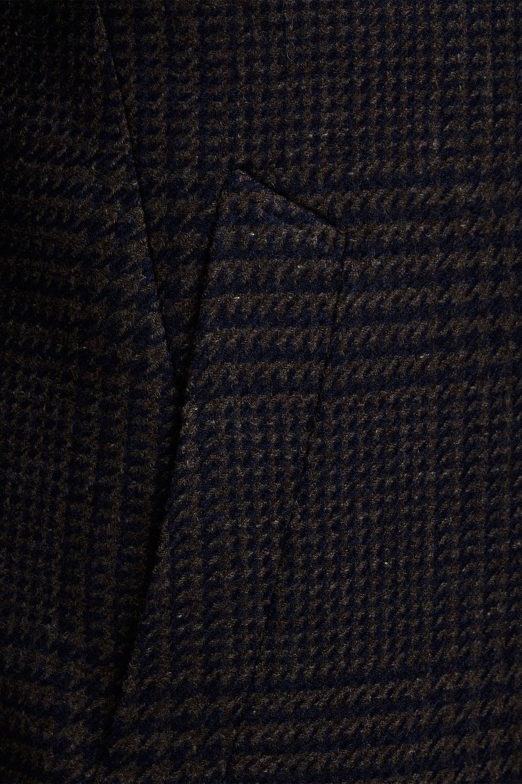 CANALI Kei Prince of Wales checked wool coat
