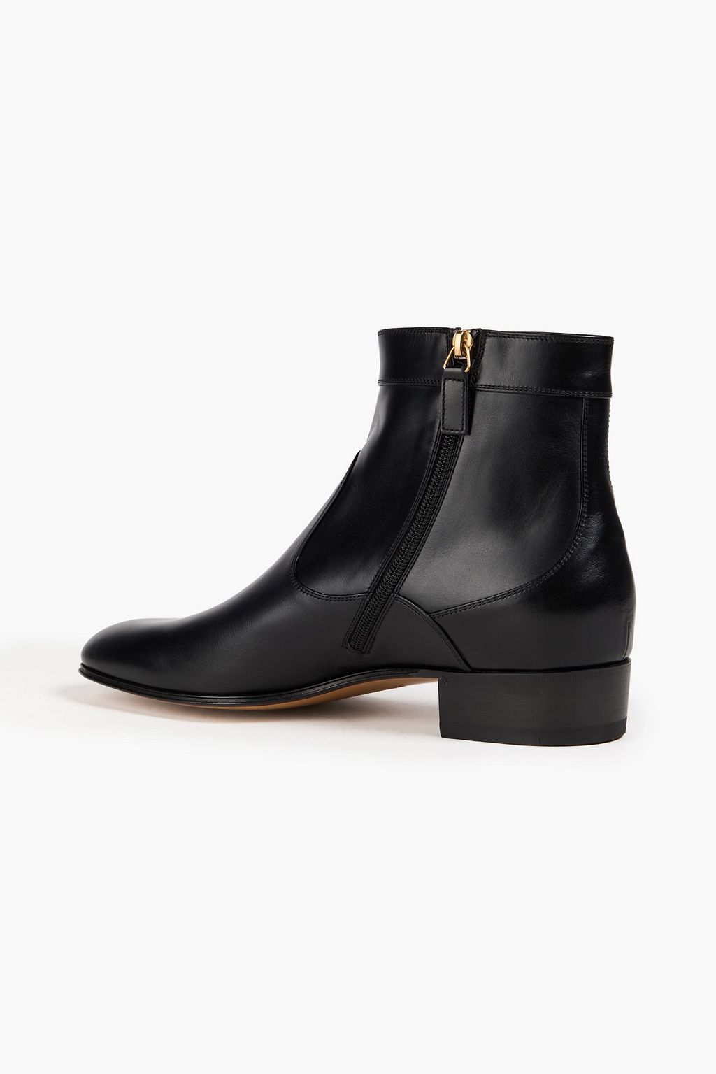 GUCCI Leather Chelsea boots