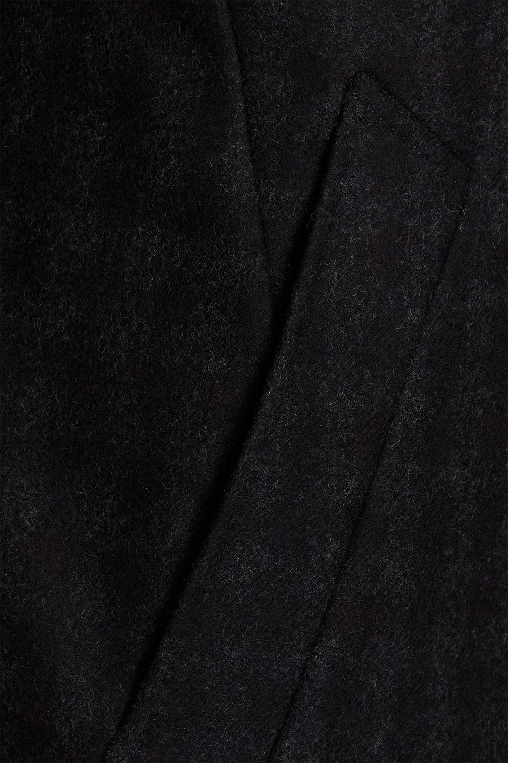 CANALI Kei checked wool-felt coat