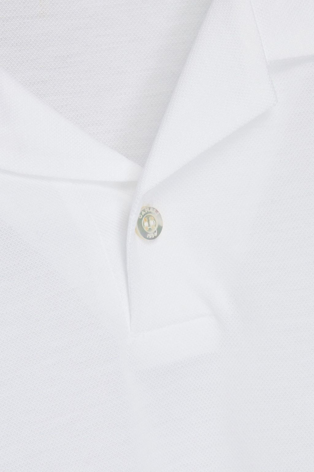 CANALI Cotton-piqué polo shirt