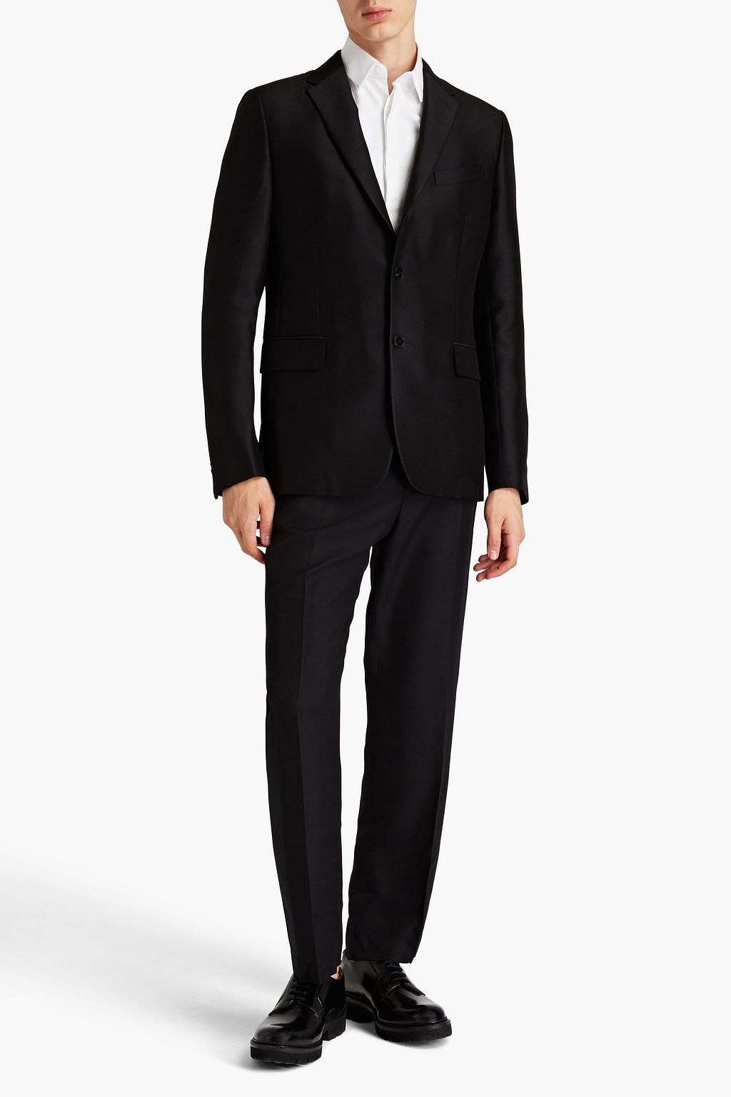 VALENTINO GARAVANI Wool and silk-blend suit jacket