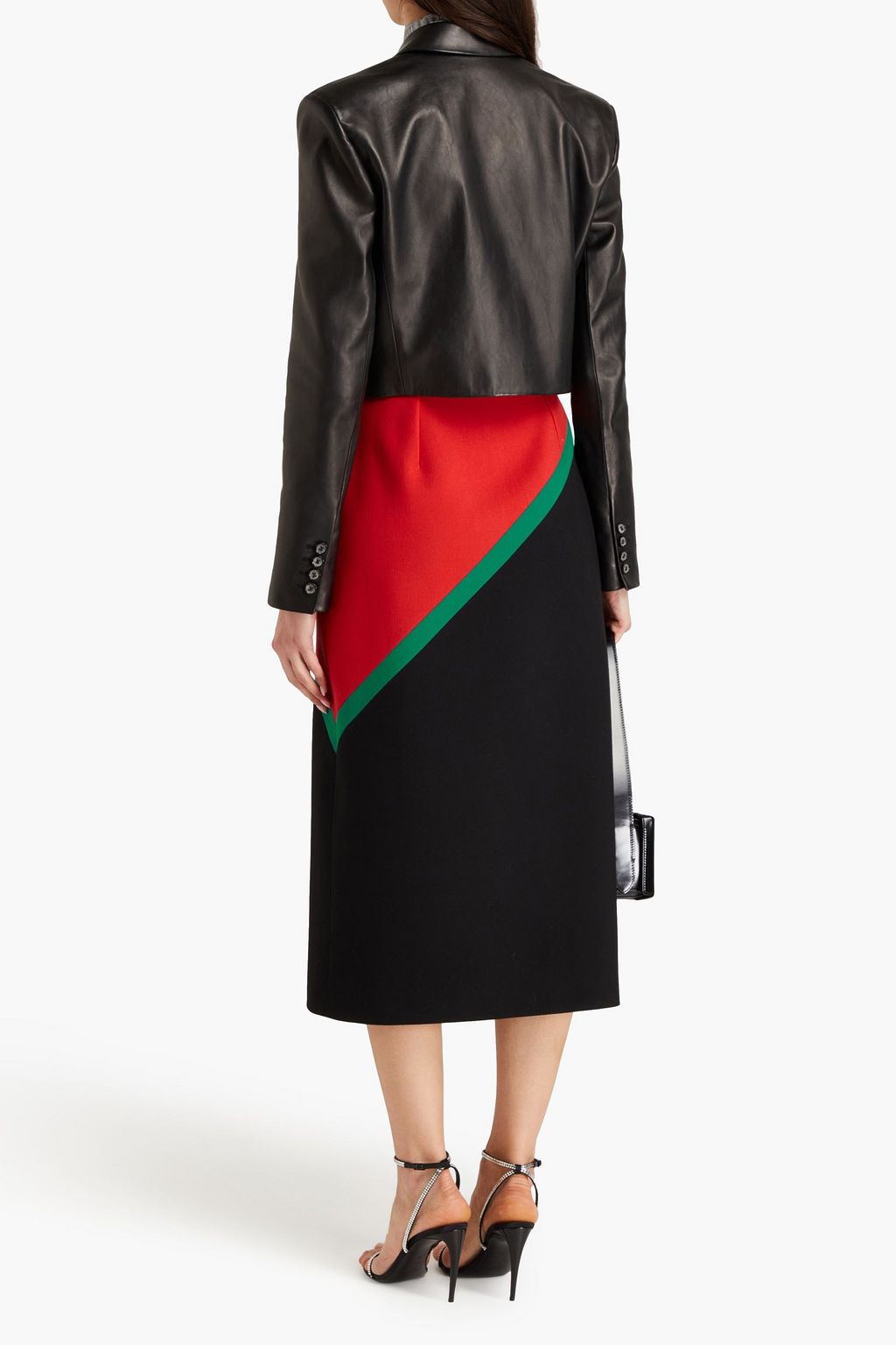 Gucci Black Wool Skirt