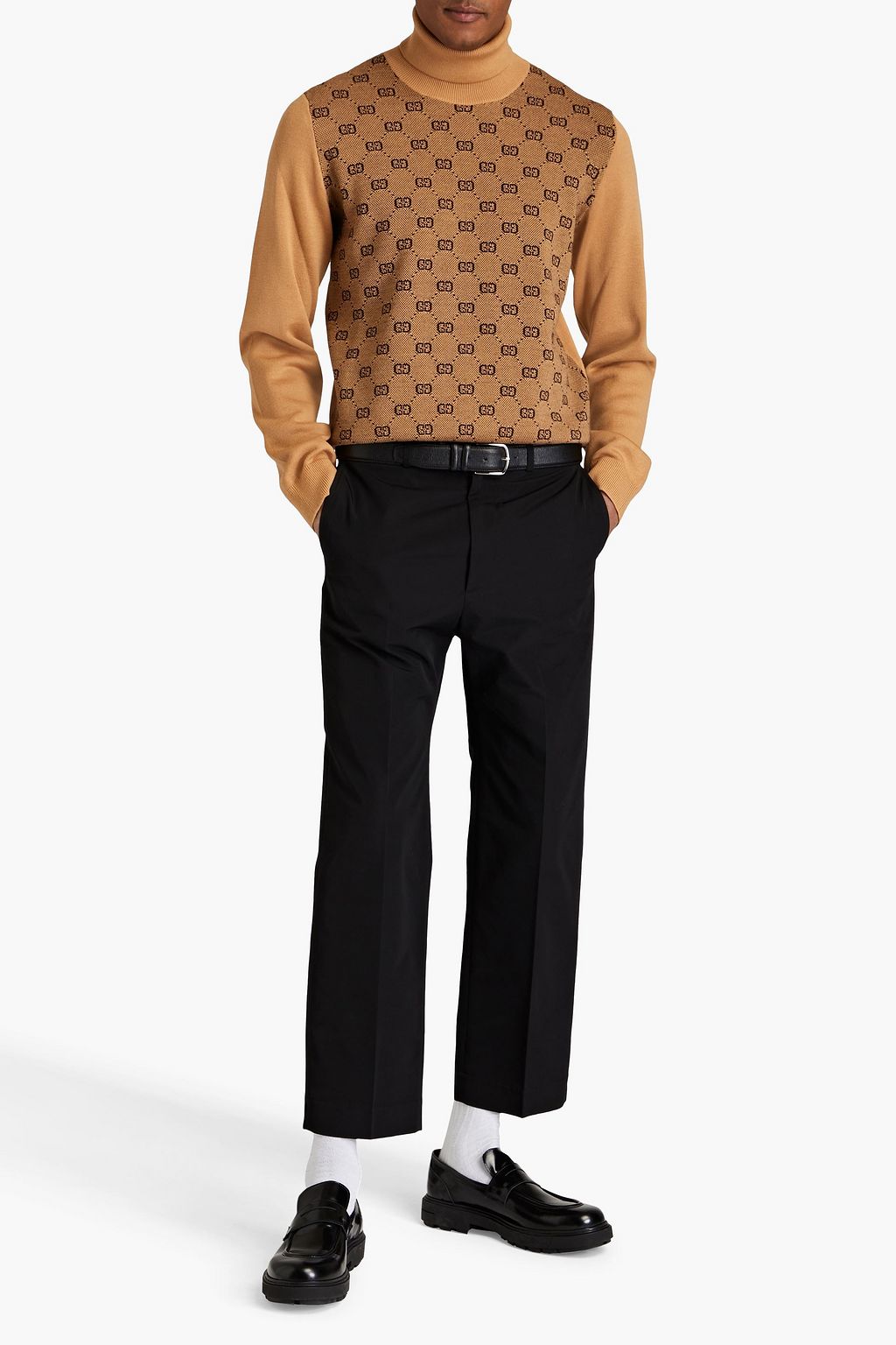 GUCCI شورت شينو مصنوع من مزيج من القطن