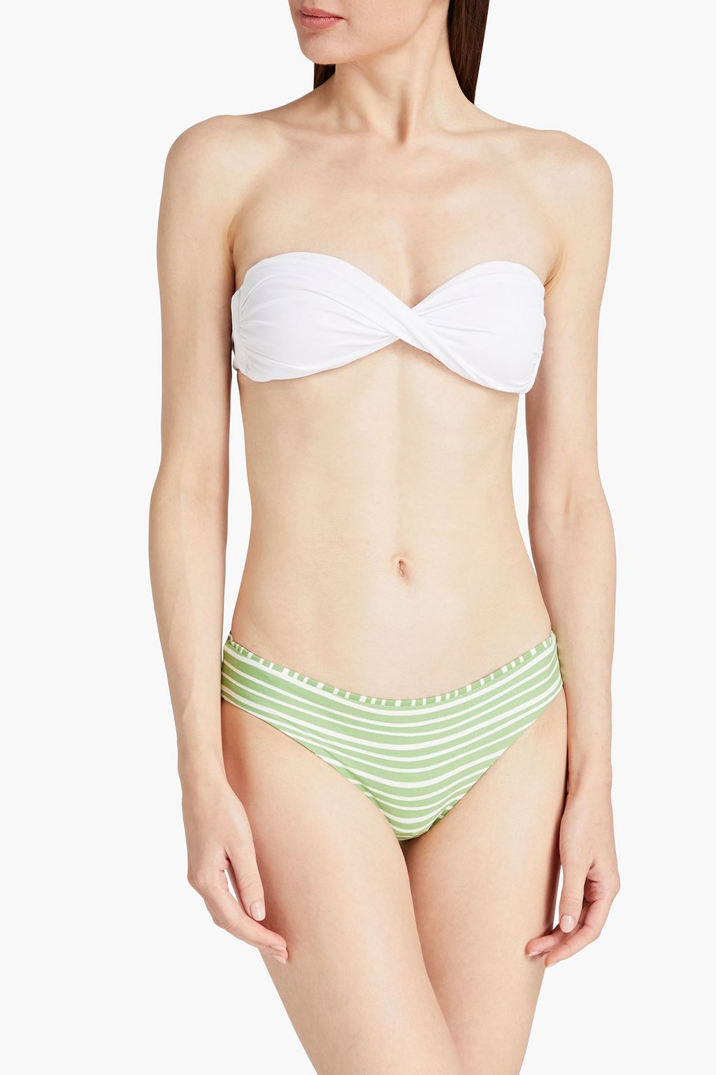 SEAFOLLY سروال بكيني «فولكلور» بخصر منخفض قابل للارتداء على الوجهين ومزين بطبعات