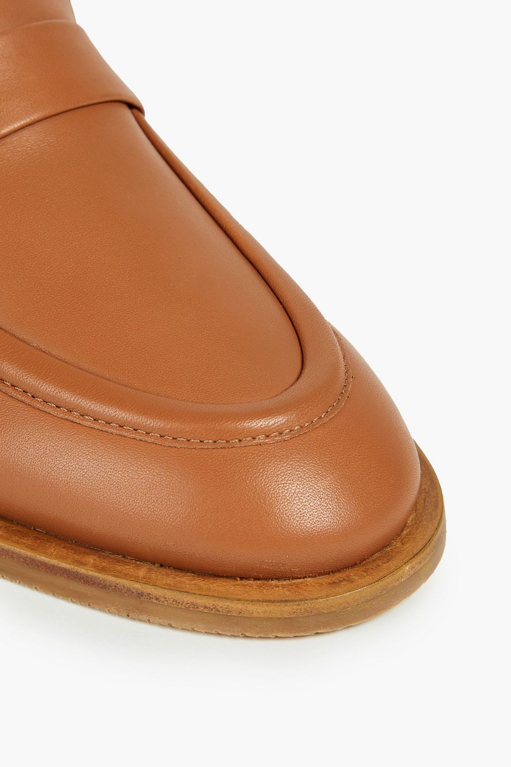STUART WEITZMAN Palmer leather loafers