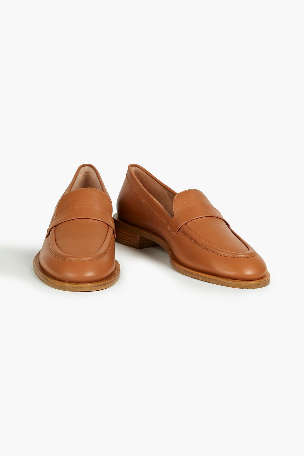 STUART WEITZMAN Palmer leather loafers