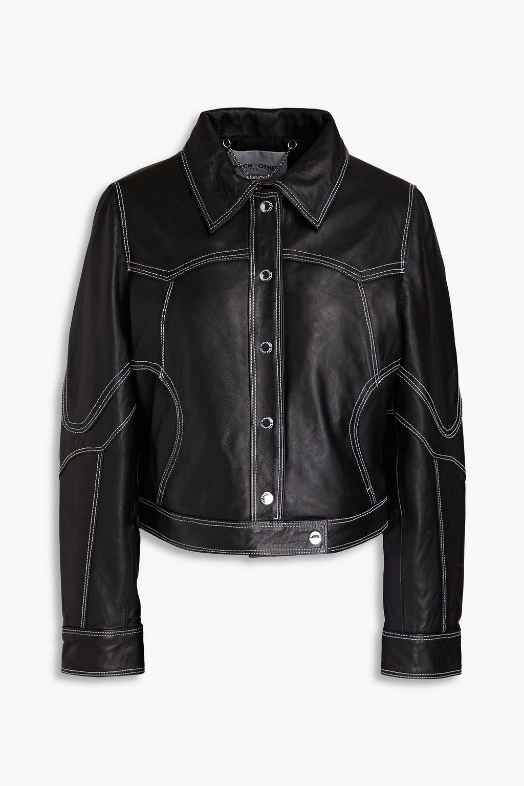 EACH X OTHER Leather jacket | THE OUTNET