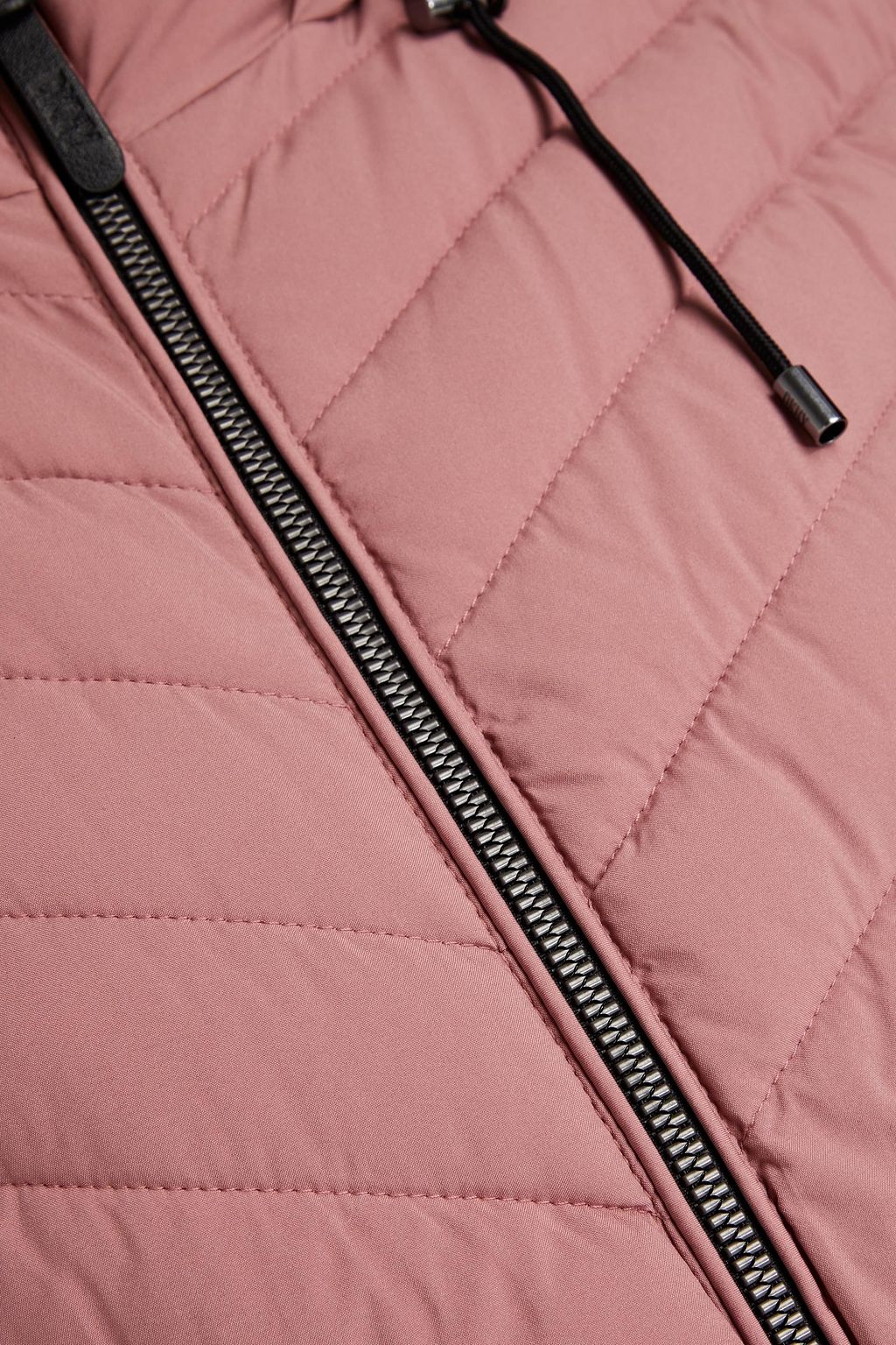 DKNY Quilted shell hooded coat