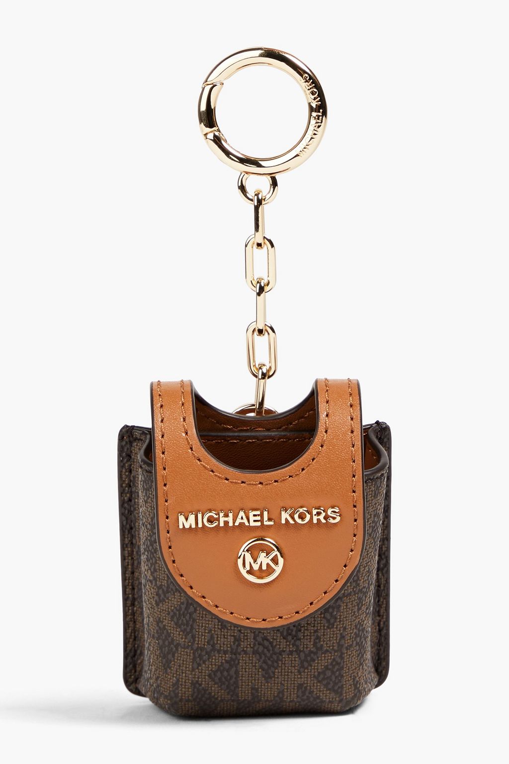 MICHAEL MICHAEL KORS Logoprint faux textured leather hand sanitizer