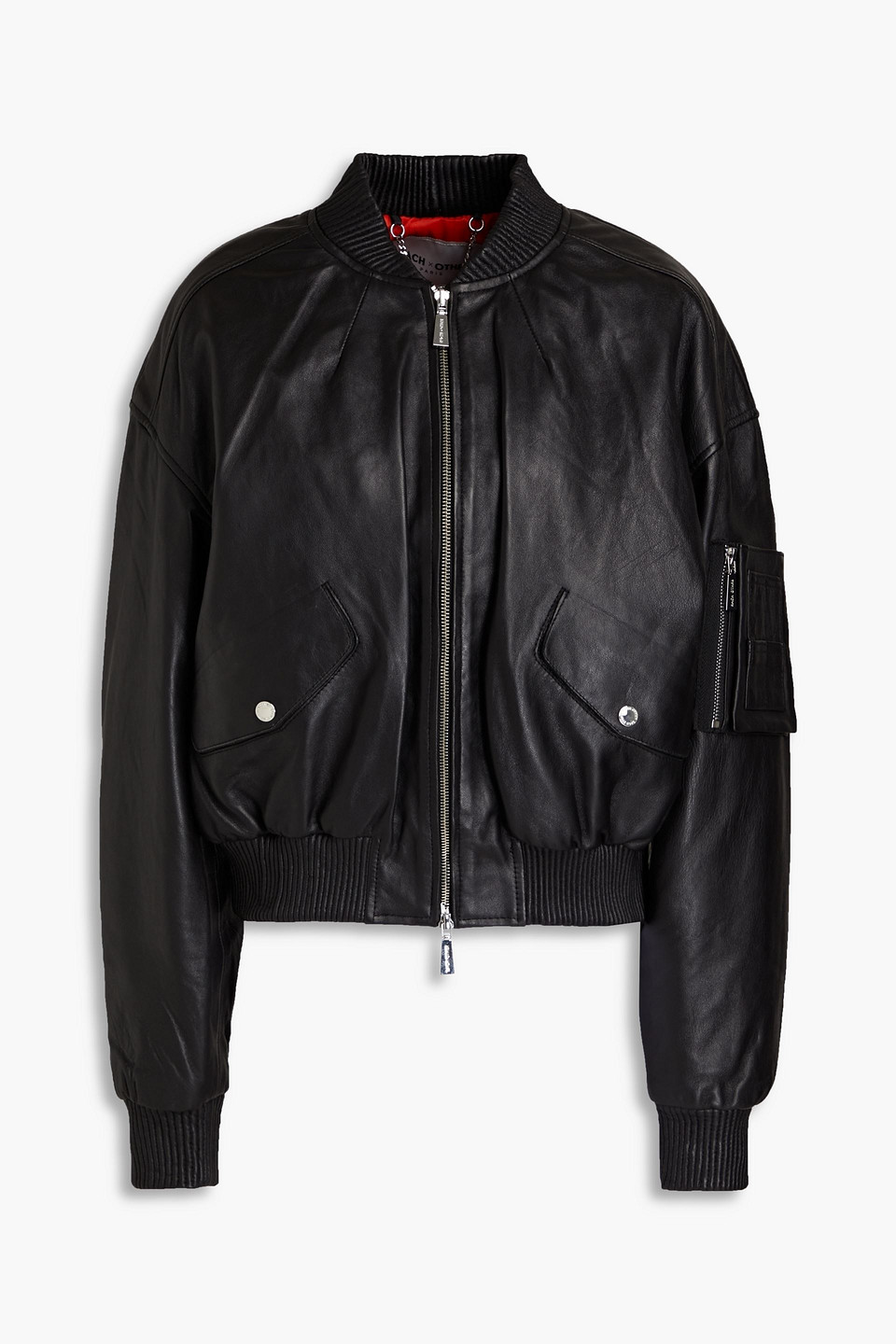 Each X Other Leather Bomber Jacket In Black ModeSens