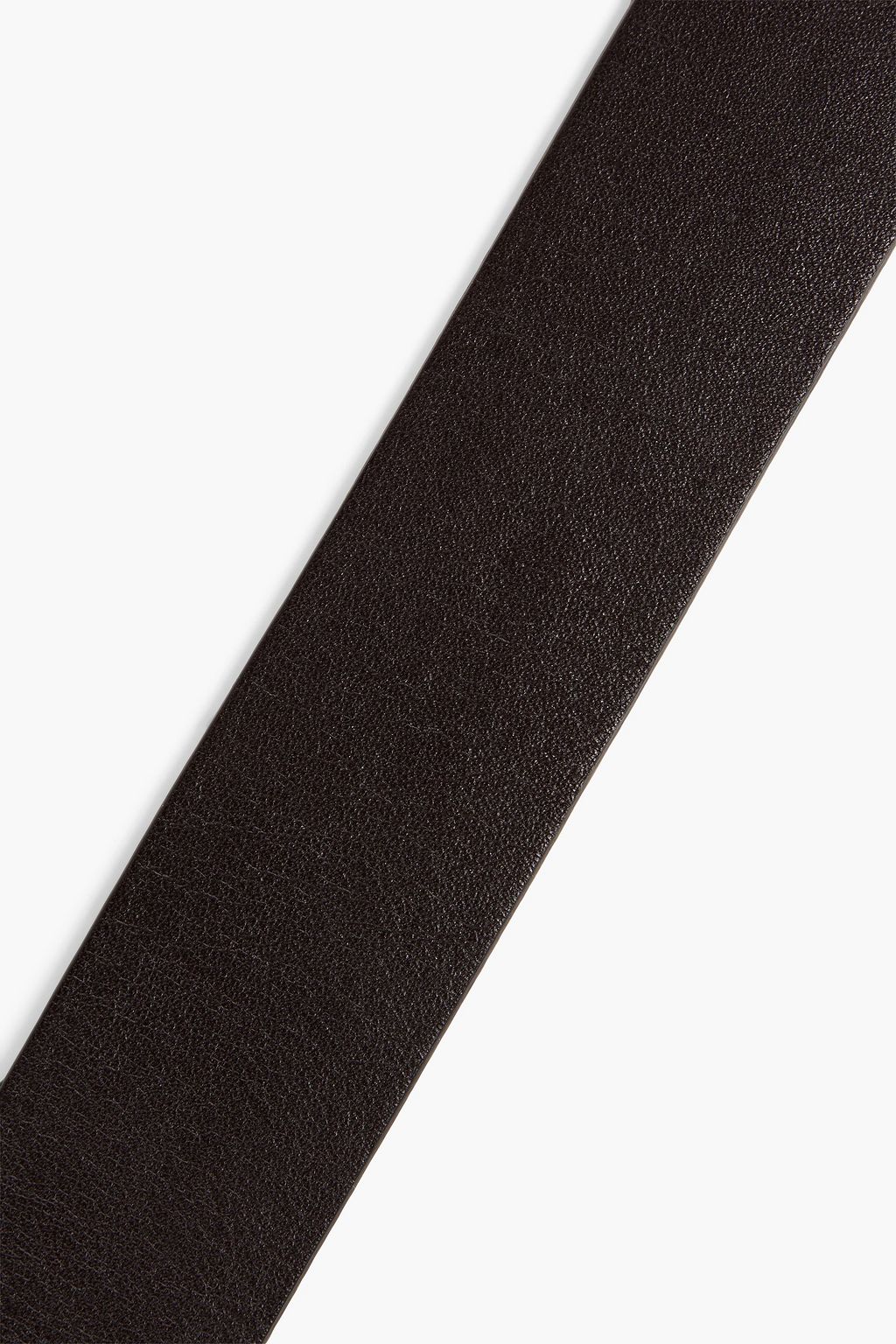CANALI Pebbled-leather belt