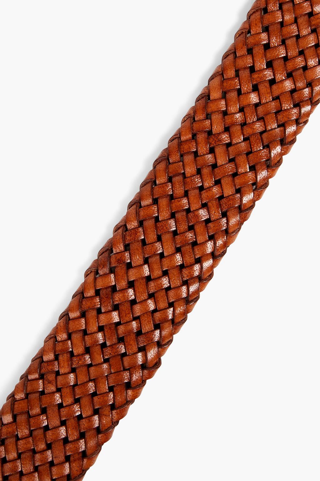 CANALI Woven leather belt
