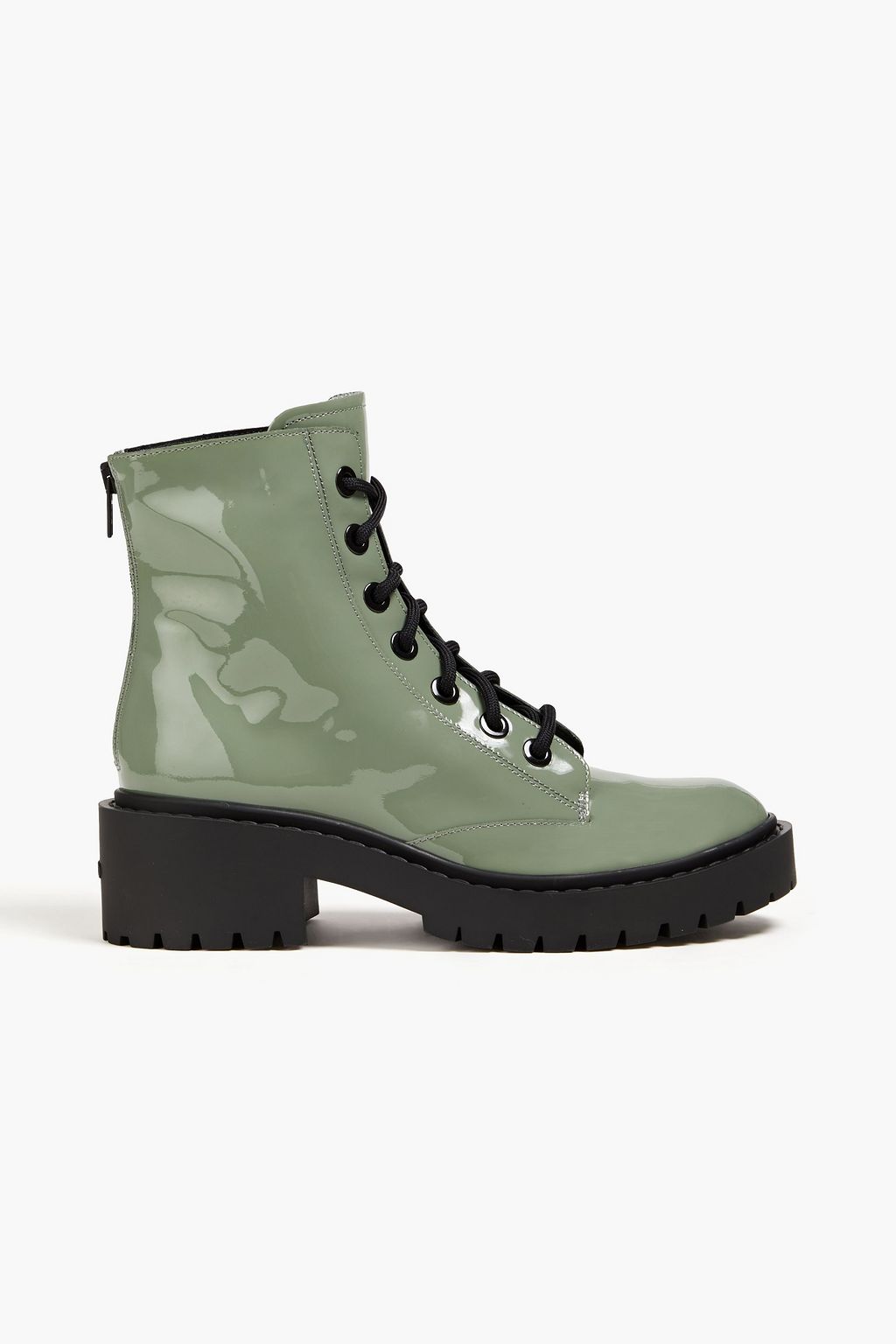 Pike patent-leather combat boots | THE OUTNET