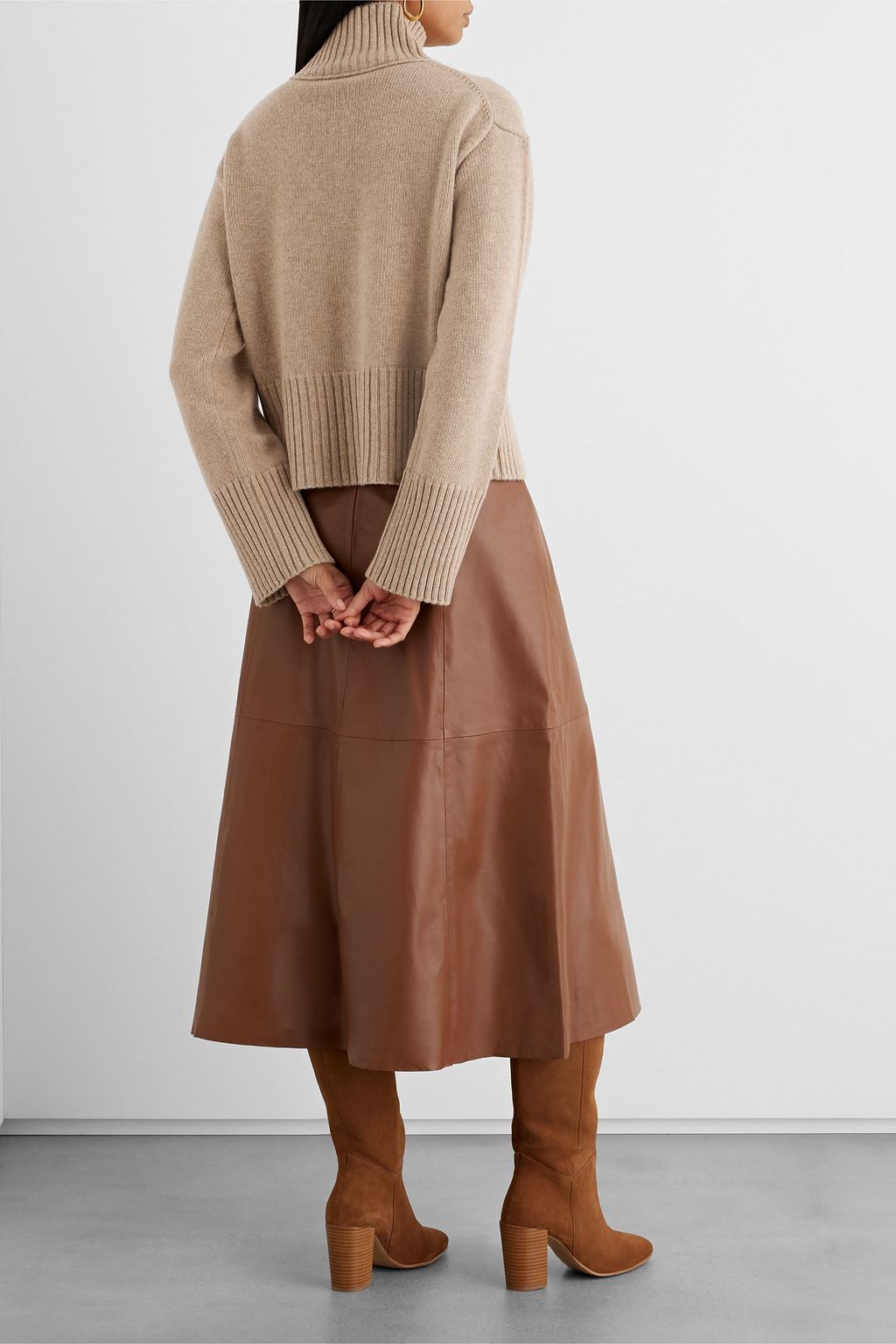 IRIS & INK Lucy wool turtleneck sweater