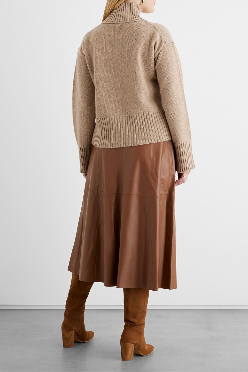 IRIS & INK Lucy wool turtleneck sweater