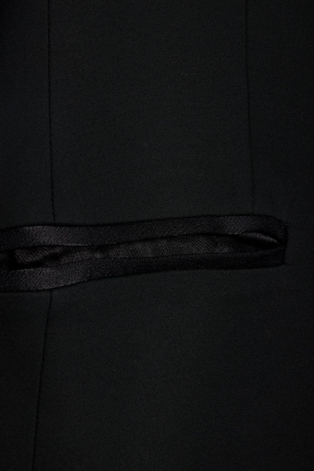 IRIS & INK Mia satin-trimmed crepe blazer