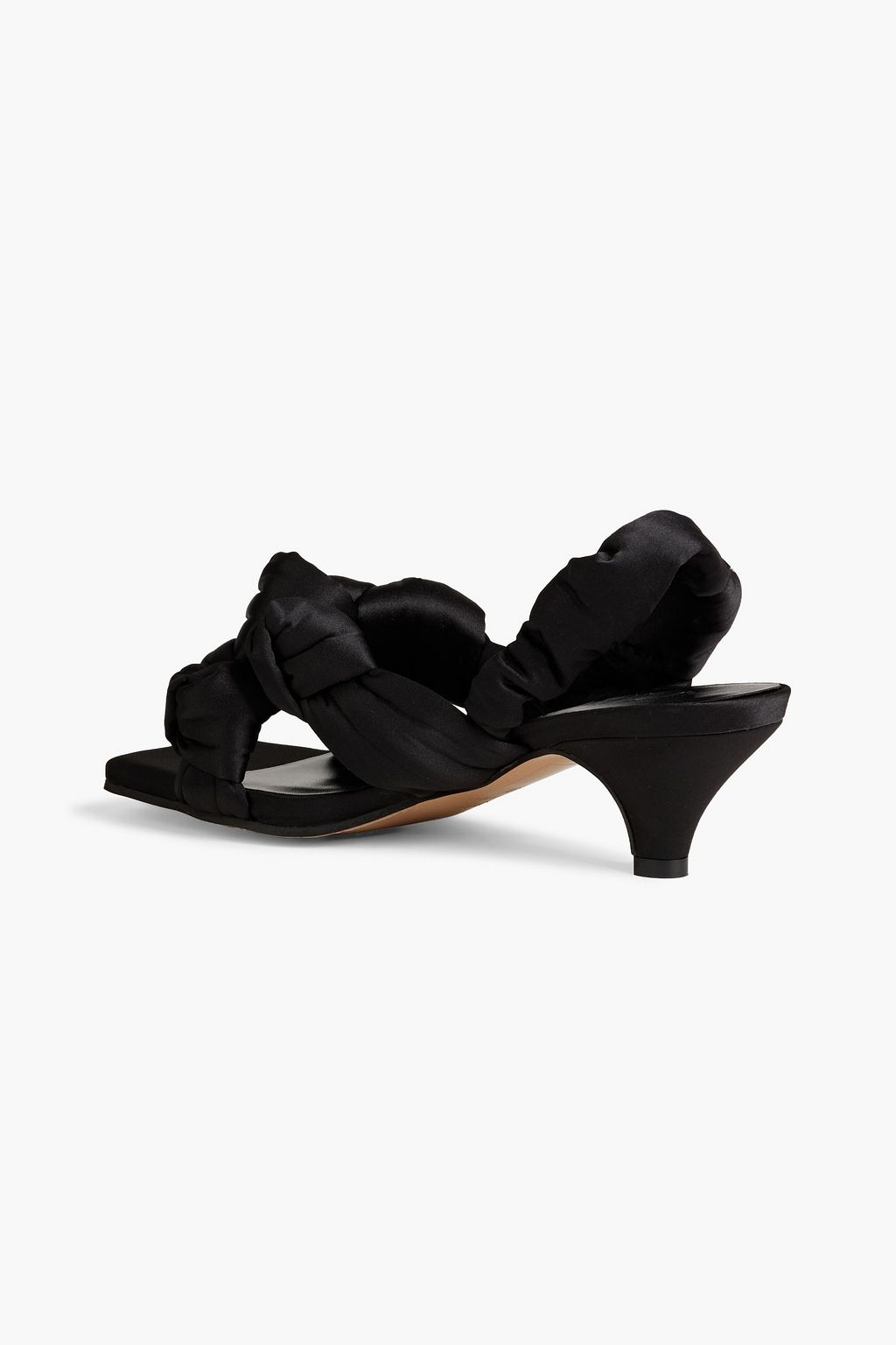 ganni knotted sandals