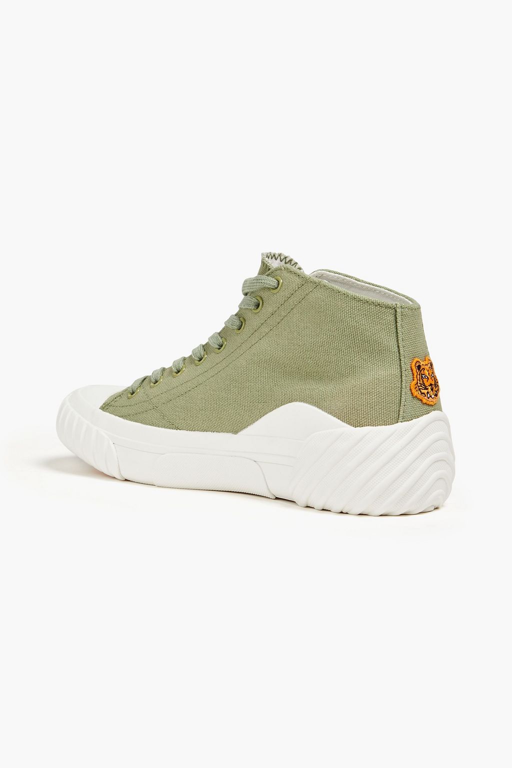 KENZO Tiger Crest canvas high-top sneakers