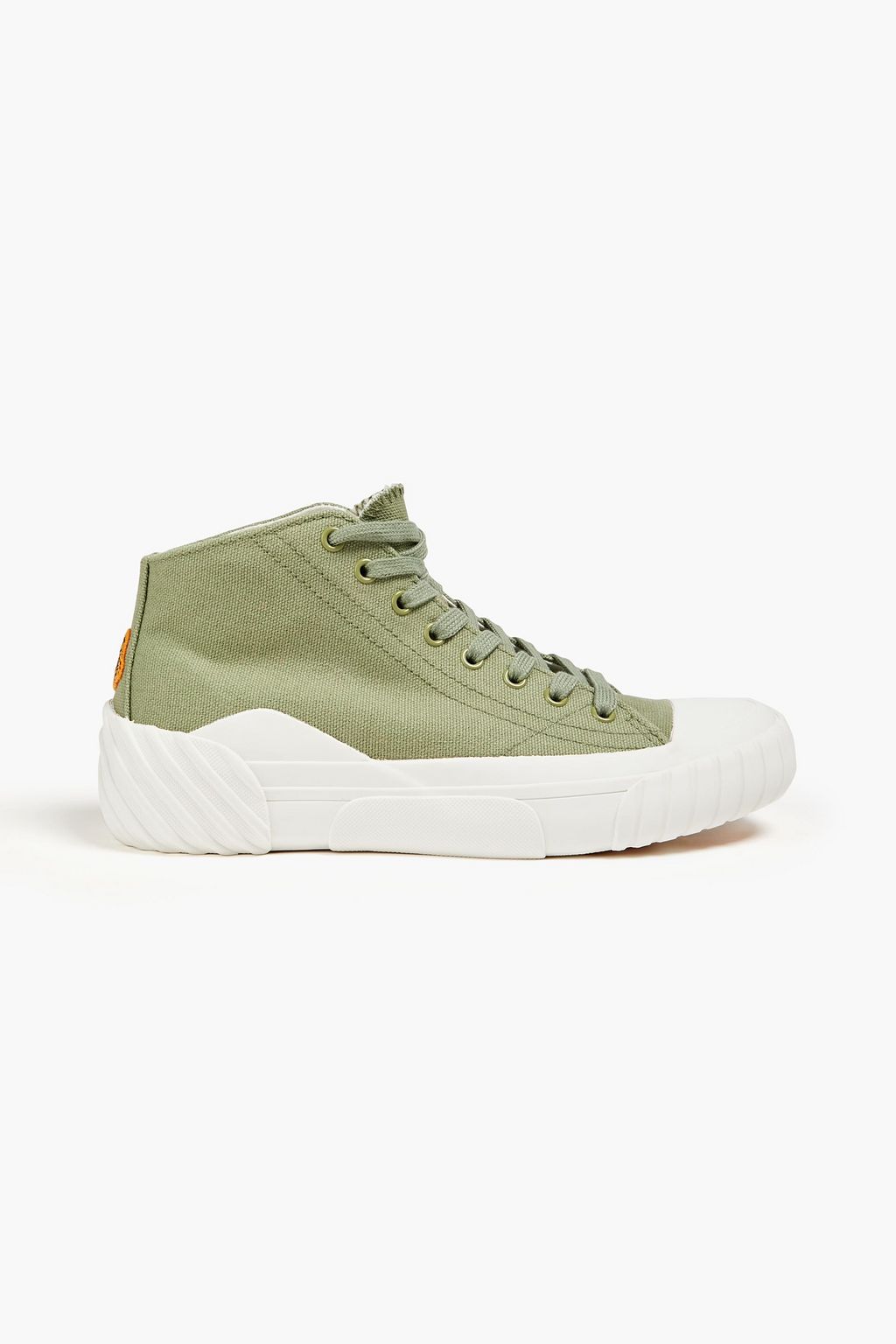 Tiger canvas high-top sneakers | Sale up to 70% off | THE OUTNET