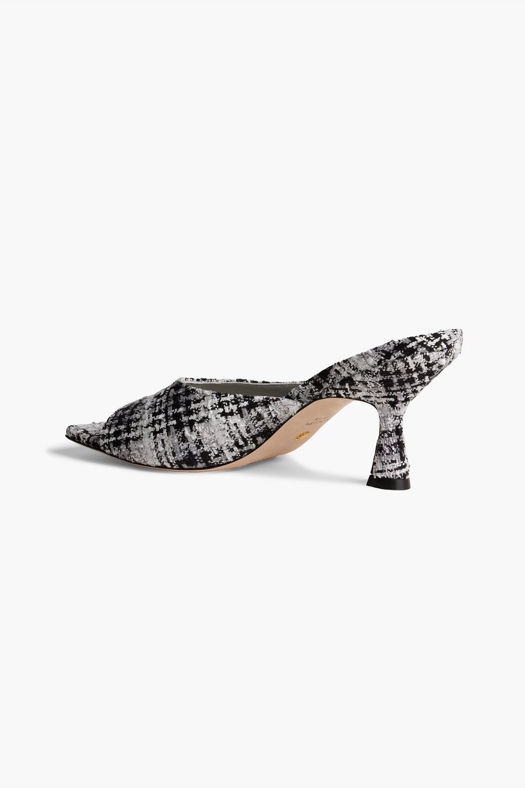 STUART WEITZMAN Tia 75 tweed mules