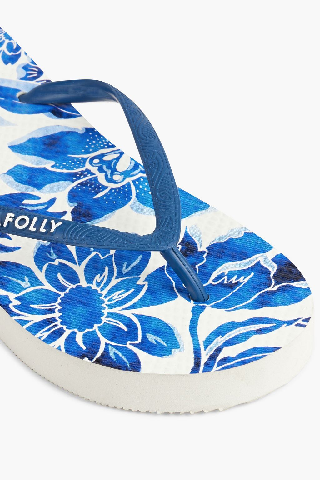 SEAFOLLY حذاء فليب فلوب ’مودرن مارينا’ من المطاط بطبعات على شكل زهور