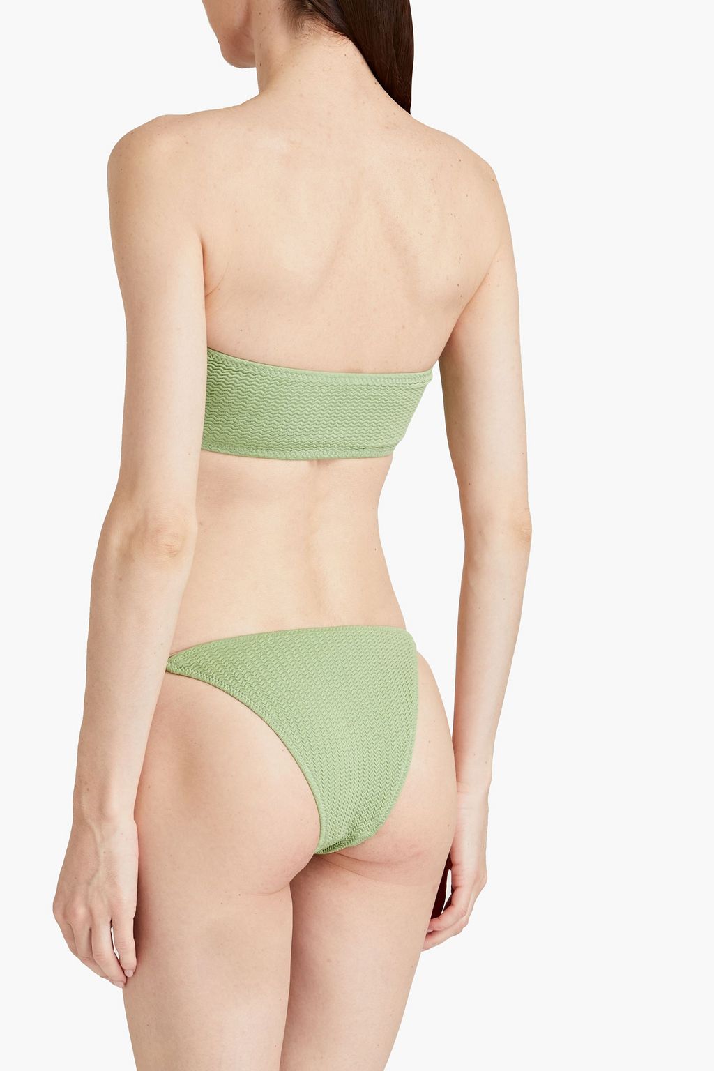 SEAFOLLY توب بكيني ’سي دايف’ من قماش سيرساكر المرن بتصميم باندو