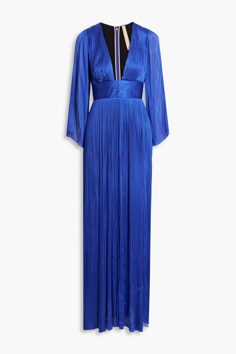 Maria Lucia Hohan Plissé silk-tulle gown