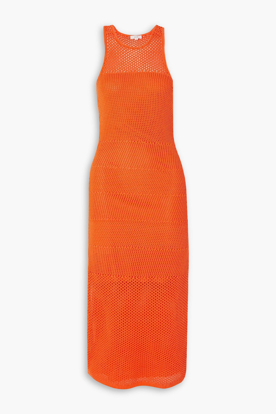 Roland crocheted cotton midi dress