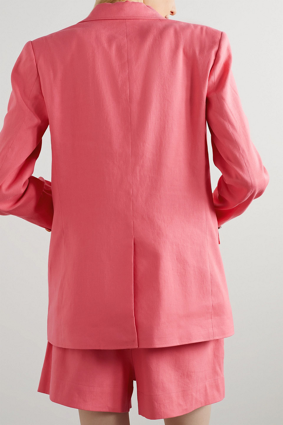 A.L.C DONOVAN LINEN-BLEND BLAZER