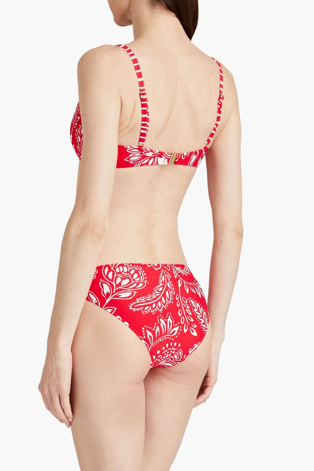 SEAFOLLY توب بكيني ’فولكلور’ مزين بطبعات