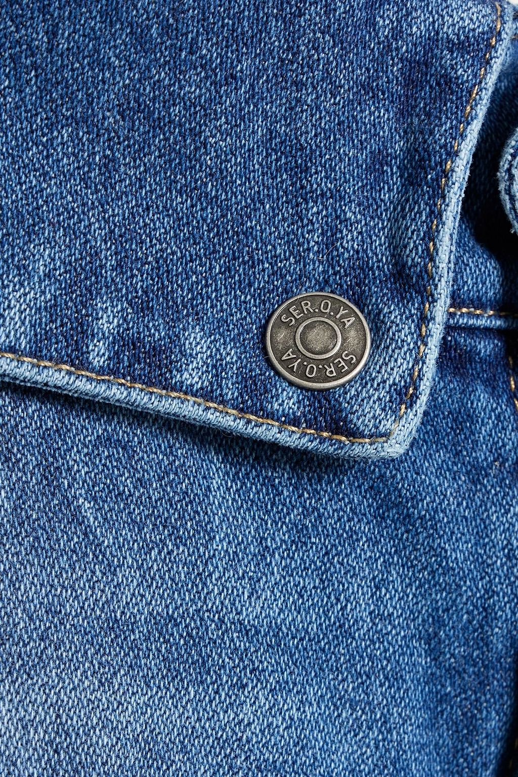 SER.O.YA Valerie high-rise flared jeans