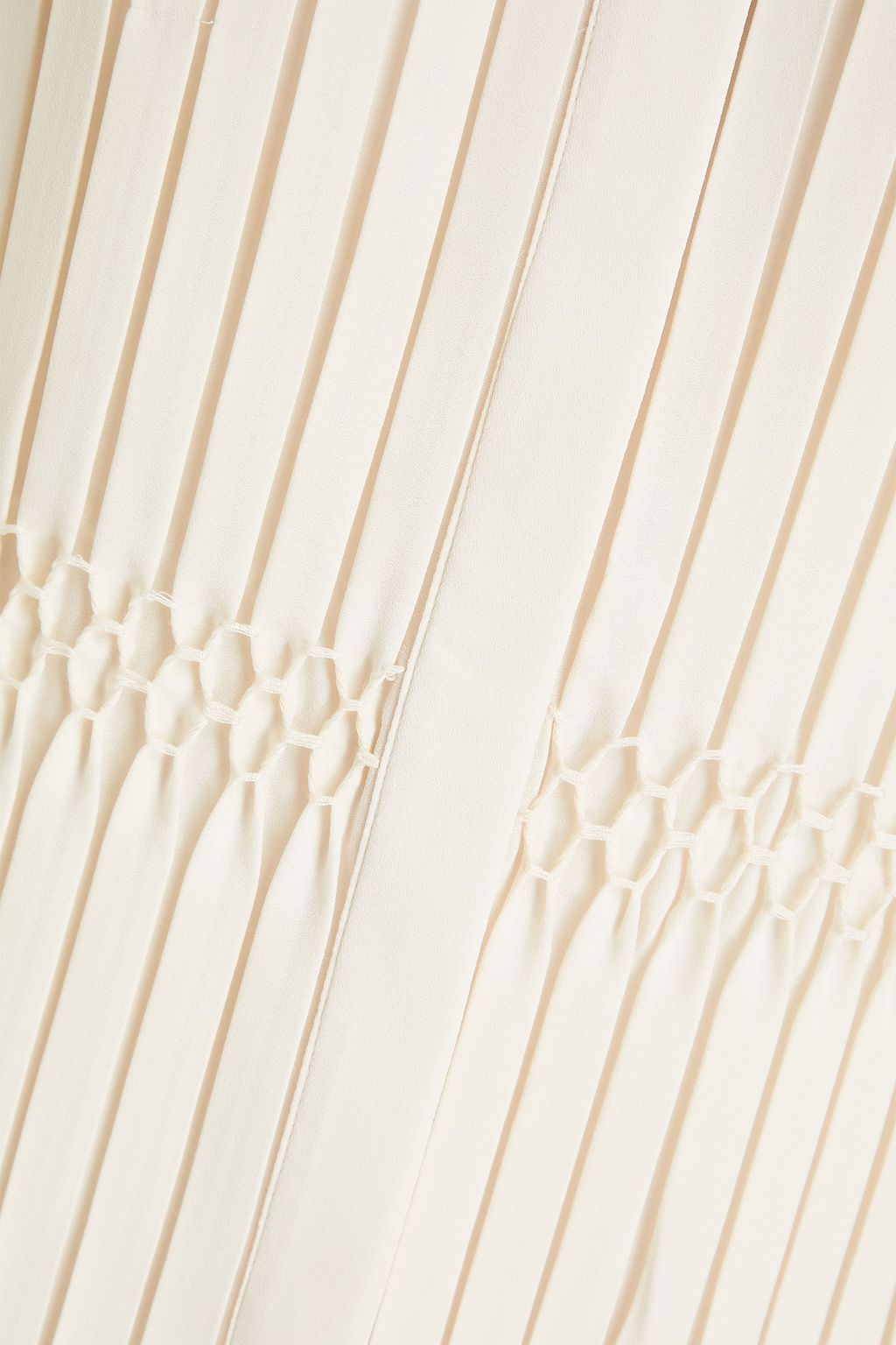THEORY Pleated crepe top