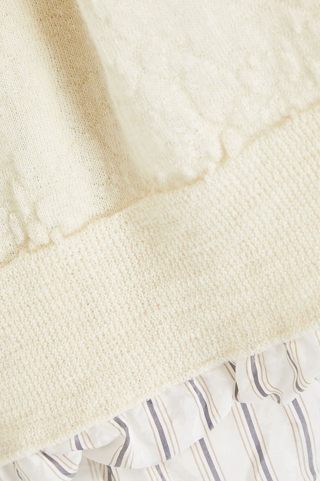 MAISON MARGIELA Layered textured wool vest